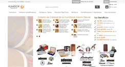 Desktop Screenshot of humidordiscount.es